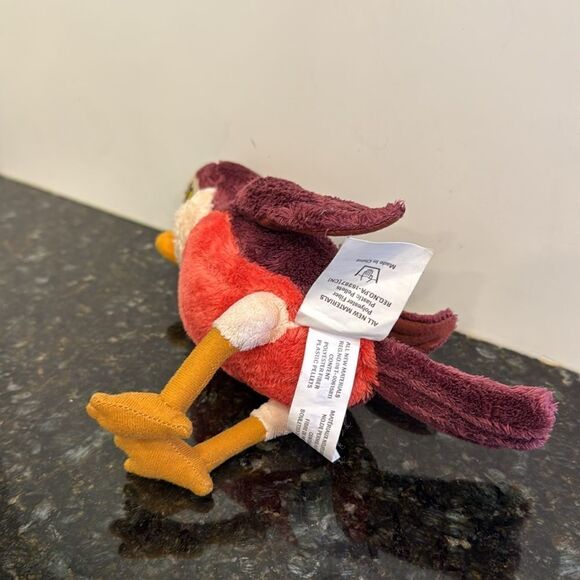 Robin Sofia First Red Bird Plush Disney Store 8" Stuffed Animal Toy - Picture 6 of 8
